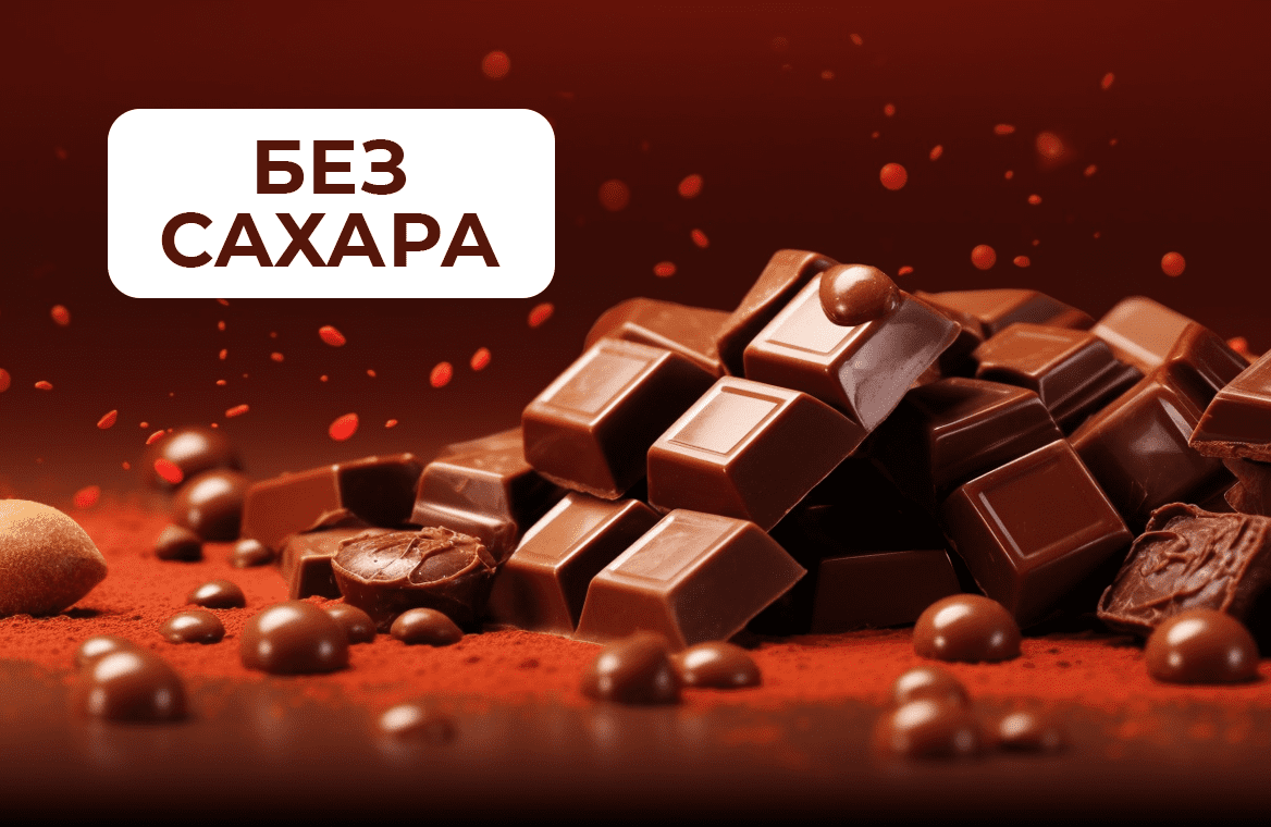 Полезный шоколад без сахара при диабете в Мармеладнице