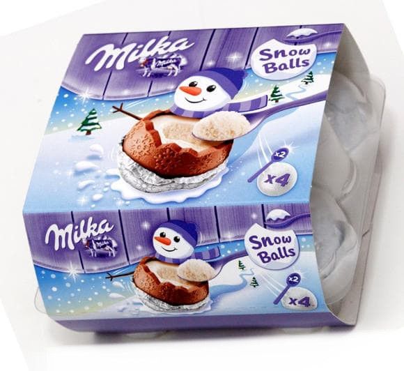 Milka шарики шоколадные