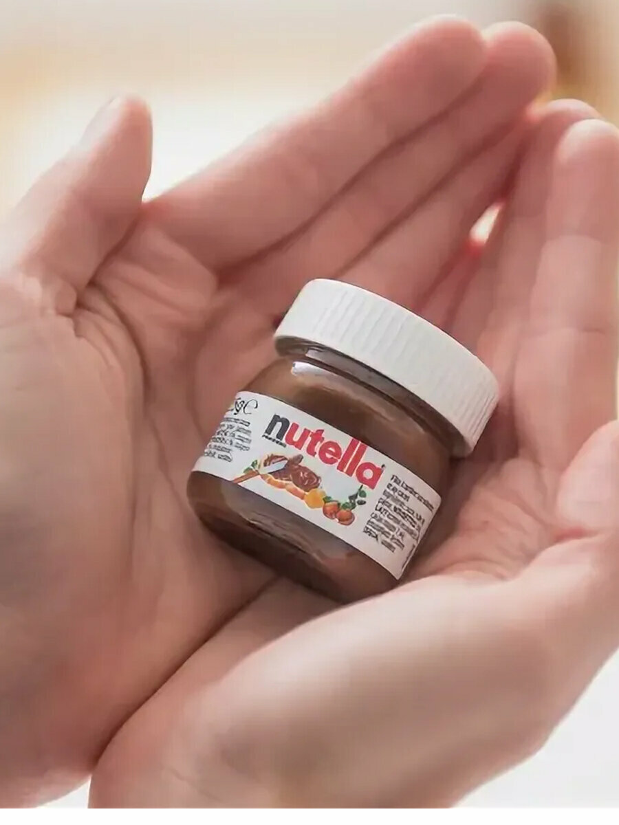 Шоколадная паста nutella mini 25гр купить с доставкой по низкой цене в  интернет-магазине Мармеладница