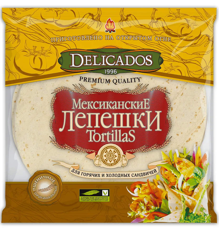 Лепешки delicados 