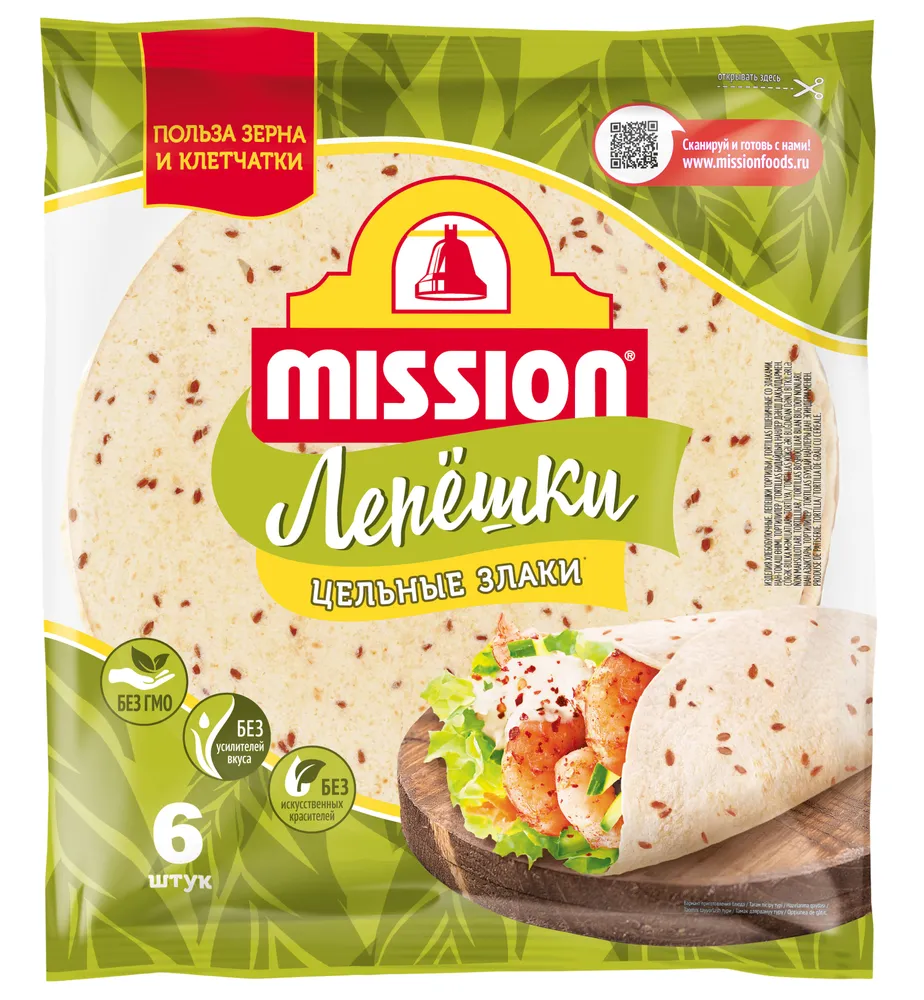 Лепешки mission 