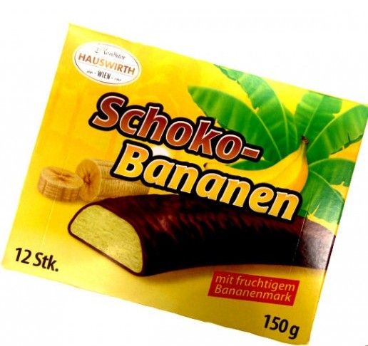 Банановое суфле в шоколаде Schoko Bananen