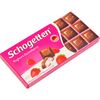 Молочный шоколад Schogetten (Шогеттен) Yoghurt Strawberry клубнично-йогуртовая начинка 100 гр, изображение 3
