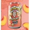 Газированный напиток Warheads Sour Peach Soda Кислый Персик 355мл, США, изображение 2