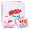 Пончик TODAY Donut Strawberry с клубничной начинкой 40г*24штуки