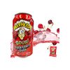 Газированный напиток Warheads Sour Black Cherry Soda Кислая Черная Вишня 355мл, США, изображение 2