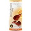 Шоколадные чипсы Belgian Chocolate Thins Orange с апельсином 80г, Бельгия, изображение 2