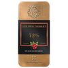 Шоколад Golden Dessert горький 72% с кранчами и сушеной клюквой 100г, изображение 2
