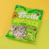 Мармелад TROLLI DINOREX кислый с фруктовыми вкусами в форме динозавров 150г, изображение 2