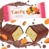 Конфеты TASTY с миндалем и абрикосом в молочном шоколаде 150г, изображение 2
