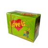 Жевательная резинка Лав Из Яблоко и Лимон 100шт по 4.2г (420г), Love is, Вкусы: Яблоко - Лимон, изображение 2