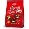 Пряники Pionir Honey heart & friends, с медом и фруктовой начинкой, в темном шоколаде, 150 г, изображение 2
