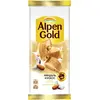 Шоколад белый Alpen Gold с миндалем и кокосовой стружкой, 80 г