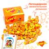 Жевательная резинка Лав Из Апельсин и Ананас блок 100шт по 4.2г (420г), Love is, Вкусы: Апельсин - Ананас