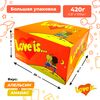 Жевательная резинка Лав Из Апельсин и Ананас блок 100шт по 4.2г (420г), Love is, Вкусы: Апельсин - Ананас, изображение 4