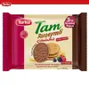 "Tam"/ Печенье из цельнозерновой муки в молочном шоколаде с лесными ягодами, 252 гр./ TORKU