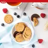"Tam"/ Печенье из цельнозерновой муки в молочном шоколаде с лесными ягодами, 252 гр./ TORKU, изображение 3