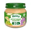 Пюре фруктовое Heinz с 6 месяцев, фруктовый салатик, 80 г x 12, изображение 2
