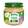 Пюре фруктовое Heinz с 4 месяцев, нежная грушка, 80 г x 12, изображение 2