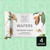 Гречишные вафли с белым гречишным шоколадом Nature's own Factory, 4 штуки по 20 г