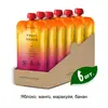 Nutrino Lab Пюре фруктовое Яблоко, манго, маракуйя, банан 200 гр*6, изображение 2
