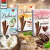 Вафельные трубочки Вивайли ассорти (кокос, шоколад, арахис) нежный десерт для легкого перекуса 95г*3шт
