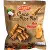 Кокосовые роллы (вафельные трубочки) из рисовой муки со вкусом Манго, Kaset, 40г