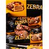 Вафли KDV Zebra с молочной шоколадной глазурью, 40 г - 10 шт.