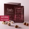 Шоколад натуральные ингредиенты "Тёмный" с фундуком и вишней 20г набор из 20 шт, полезный шоколад, bob
