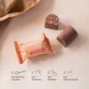 Темный батончик с печеньем и орехами набор из 18 шт, изображение 2
