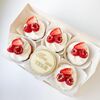 Капкейки с ягодой набор 6 шт