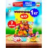 Конфеты FRUIT TOFFEE, Ириски с фруктовой начинкой, ассорти 7-х вкусов, 1 кг (Иран)