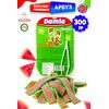 Мармелад жевательный DAMLA Арбуз (бокс 300гр) конфеты Tayas. Кислые ленточки в обсыпке, халяль., изображение 5