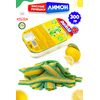 Мармелад жевательный DAMLA Лимон (бокс 300гр) конфеты Tayas. Кислые ленточки в обсыпке, халяль., изображение 7