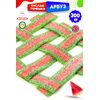 Мармелад жевательный DAMLA Арбуз (бокс 300гр) конфеты Tayas. Кислые ленточки в обсыпке, халяль., изображение 9