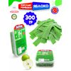 Мармелад жевательный DAMLA Яблоко (бокс 300гр) конфеты Tayas. Кислые ленточки в обсыпке, халяль., изображение 11