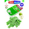 Мармелад жевательный DAMLA Яблоко (бокс 300гр) конфеты Tayas. Кислые ленточки в обсыпке, халяль., изображение 5