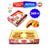 Бисквитное печенье KUTLU с шоколадно-ореховой начинкой, 365г, Иран, изображение 9