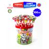 Леденцы на палочке ЧУПА ЧУПС Jimmi Lolipop Tayas, ассорти, 100 штук, изображение 7