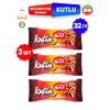 Бисквитное печенье с шоколадно-ореховой начинкой AIDIN KUTLU, 3 штуки по 32г, изображение 14