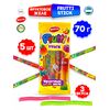 FRUTTI STICK Фруктовое желе NAVROZ, стики 6 штук, упаковка 70 г, 3 вкуса, изображение 3