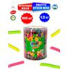 FRUTTI STICK BOX Фруктовое желе NAVROZ, желейные стики 100 штук по 12 г 3 вкуса, изображение 3