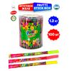 FRUTTI STICK BOX Фруктовое желе NAVROZ, желейные стики 100 штук по 12 г 3 вкуса, изображение 4