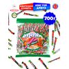 Жевательные палочки конфетки арбуз MINIYUM 700г., изображение 5