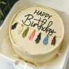 Бенто торт Happy birthday, изображение 3
