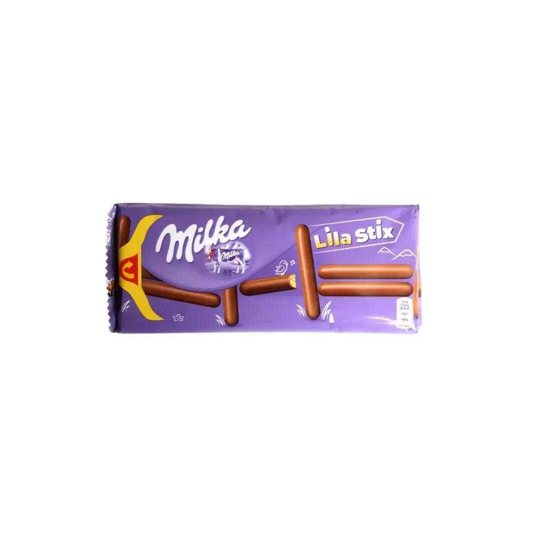 Бисквитные палочки Milka Lila Stix 112 гр