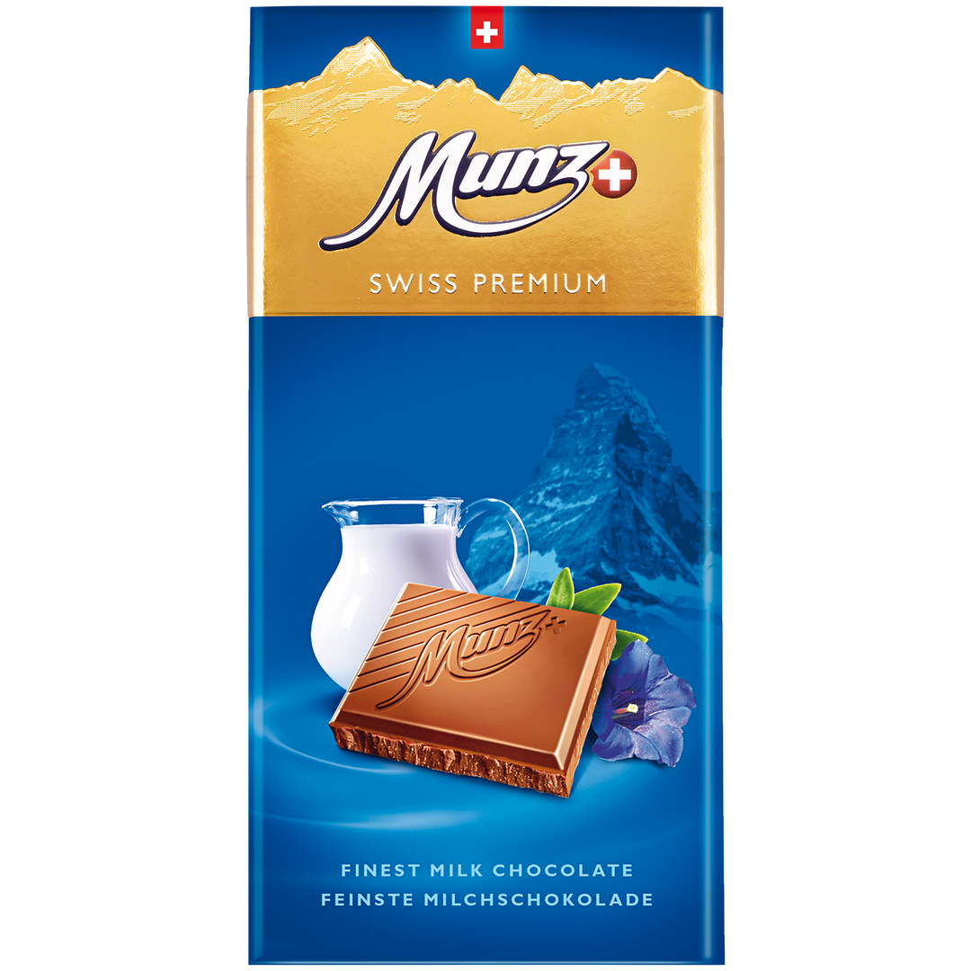 Молочный шоколад MUNZ 100 г.