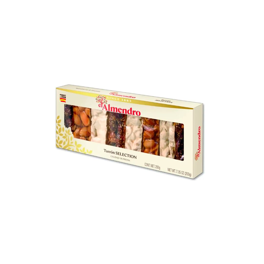 Набор-ассорти из 3 видов туррона/Turron Selection 200g El Almendro