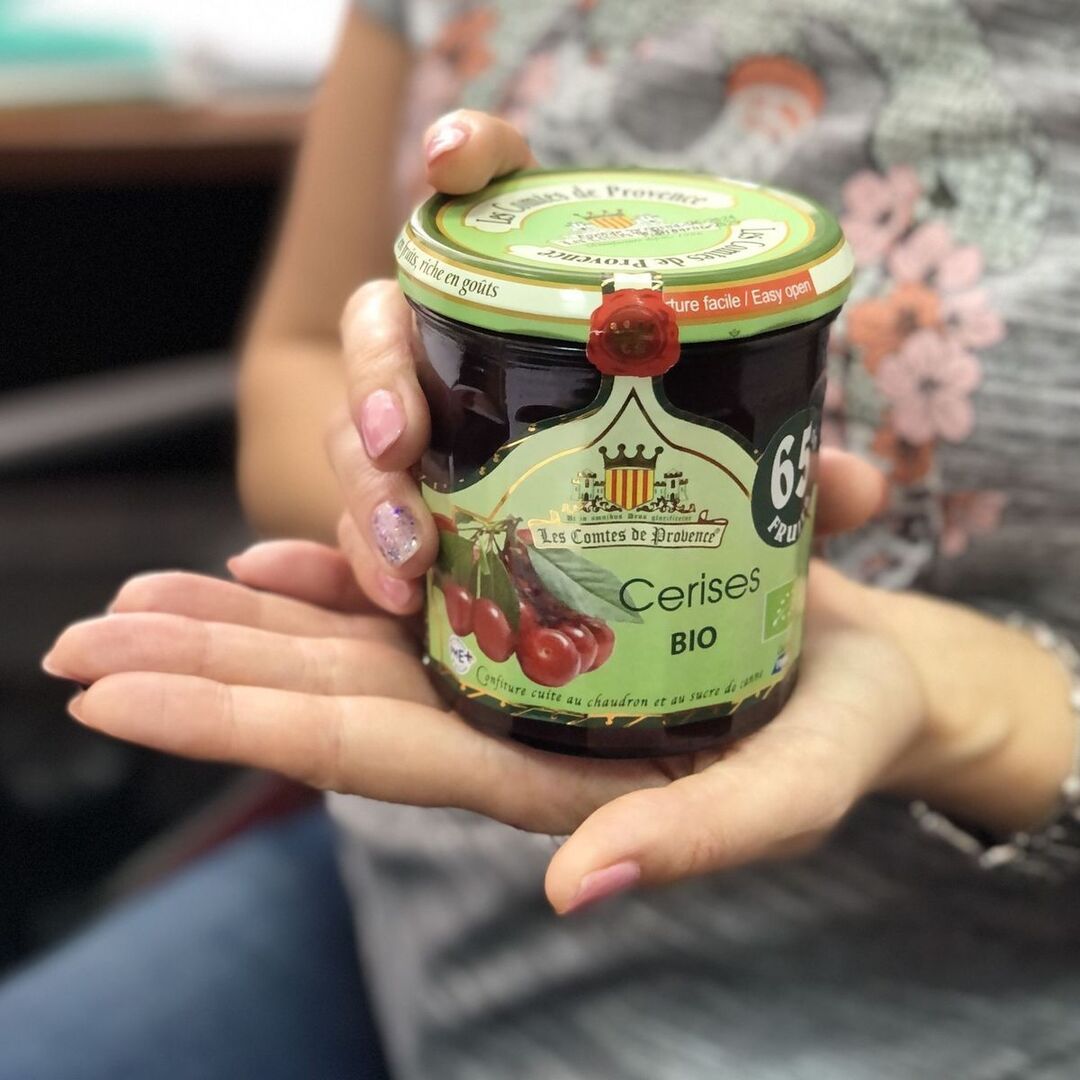 Джем из вишни Organic 350г, Les Comtes de Provence, изображение 2