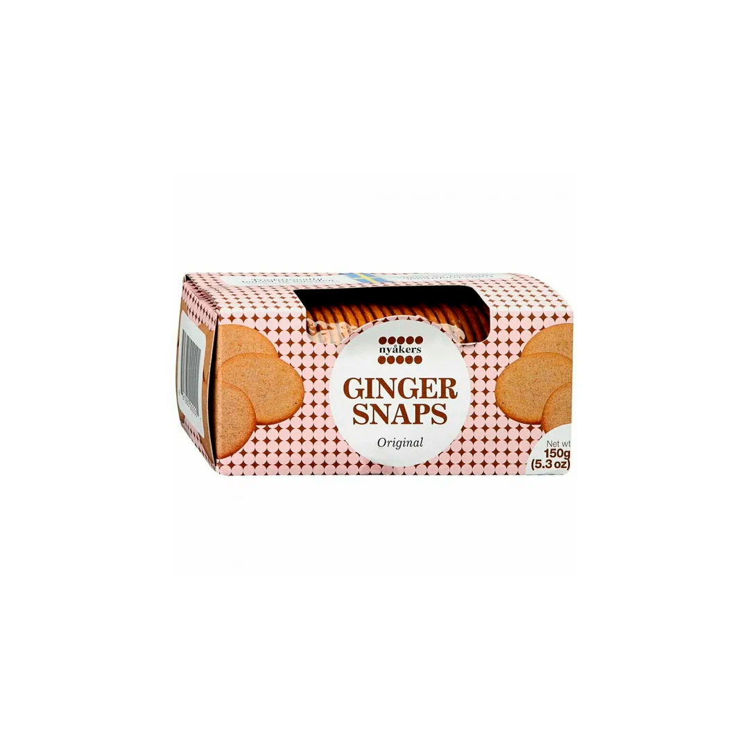 Хрустящее имбирное печенье Original 150 г, NYAKERS
